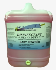 Disinfectant Heavy Duty Baby Powder 20l - Plastic, HD Png Download, Free Download