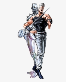 Jean Pierre Polnareff And Silver Chariot, HD Png Download, Free Download