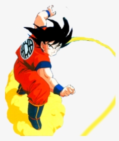 Goku Clipart Fly - Goku Flying Nimbus Png, Transparent Png, Free Download
