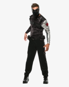 Adult Winter Soldier Costume - Winter Soldier Costume, HD Png Download, Free Download
