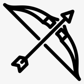 Hawkeye Bow And Arrow - Bow And Arrow Icon Png, Transparent Png, Free Download