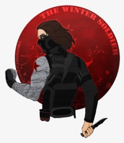 Winter Soldier Fan Art, HD Png Download, Free Download