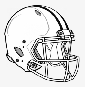Free Football Pages Printable Of - American Football Helmet Drawing, HD Png Download, Free Download