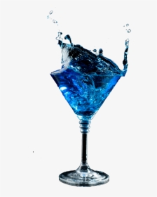 #mq #blue #cobolt #drink #cocktails #splash - Transparent Blue Lagoon Cocktail, HD Png Download, Free Download