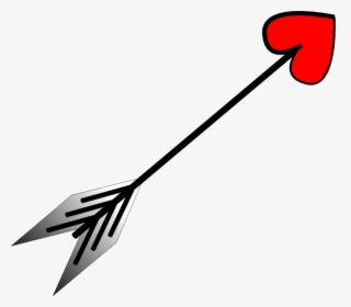 Bow And Arrow Clip Art Png - Cupid Arrow Clip Art, Transparent Png, Free Download