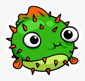 Club Penguin Wiki - Clip Art Puffer Fish, HD Png Download, Free Download
