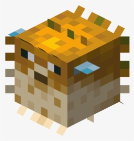 Tropical Fish Minecraft Png , Png Download - Puffer Fish Minecraft 1.13, Transparent Png, Free Download