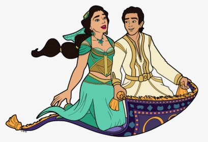 Aladdin Genie And Jasmine Live Action, HD Png Download, Free Download