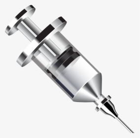 Syringe Hypodermic Needle Clip Art - Syringe Clipart Png, Transparent Png, Free Download