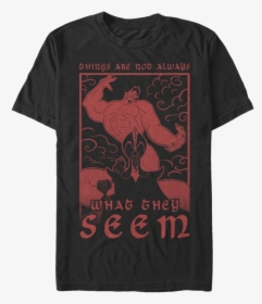 Things Are Not Always What They Seem Aladdin T-shirt - Active Shirt, HD Png Download, Free Download