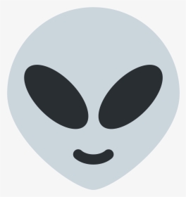 Alien Svg Transparent Background - Twitter Alien Emoji, HD Png Download, Free Download