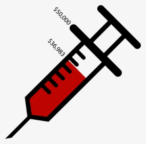 Transparent Alaska Outline Png - Syringe Clipart Needle, Png Download, Free Download