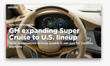 Cadillac Super Cruise Steering Wheel, HD Png Download, Free Download