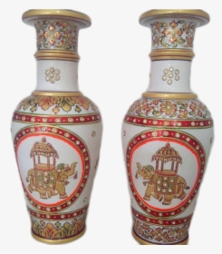 Marble Vase - Vase, HD Png Download, Free Download