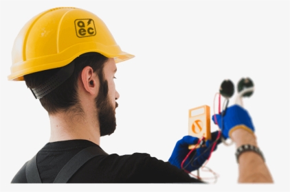 Man In Hard Hat - Electrical Engineer Man Png, Transparent Png, Free Download