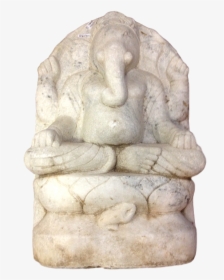 Antique Ganesh Ganpati Marble - Stone Carving, HD Png Download, Free Download