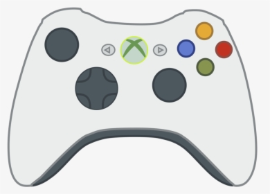 Xbox Controller Cartoon Transparent Clipart Png - Xbox 360 Controller Clip Art, Png Download, Free Download