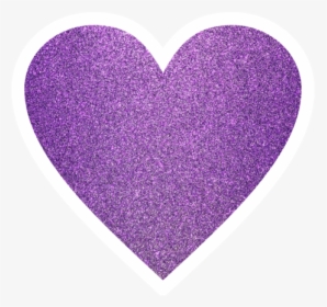 Purple Glitter Hearts Png, Transparent Png, Free Download