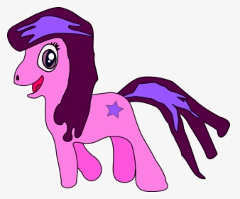 Pony,violet,art - Pink Magic Pony, HD Png Download, Free Download
