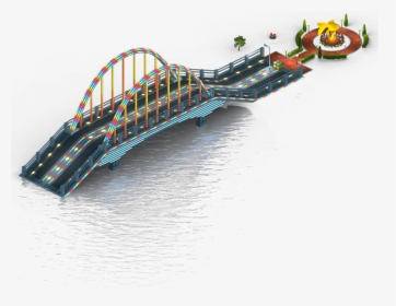 Rainbow Bridge L1 - Roller Coaster, HD Png Download, Free Download