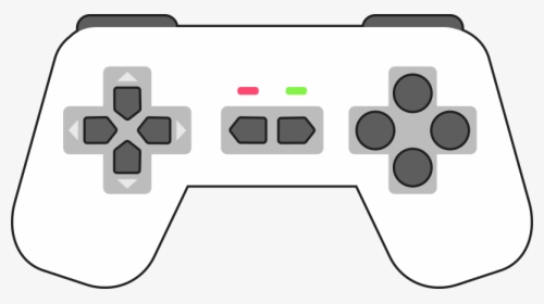 Black And White Video Game Controller Clipart , Png - Transparent Controller Gamer Clipart, Png Download, Free Download