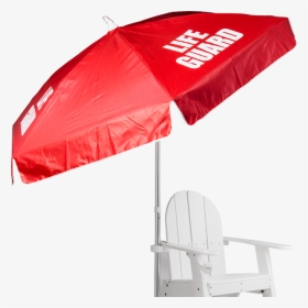 Recreonics Laminated Vinyl Panel Lifeguard Umbrella - Pool Lifeguard Umbrellas With Stand, HD Png Download, Free Download