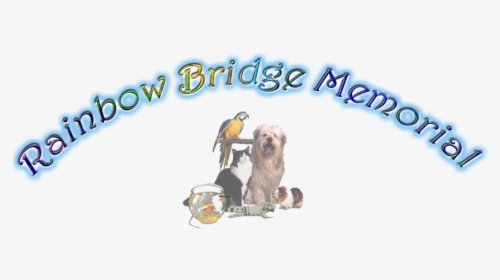 Rainbow Bridge Dog Angel Png, Transparent Png, Free Download