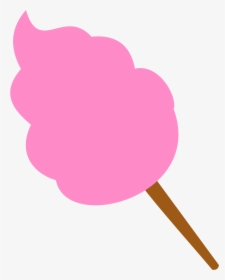 Lollipop Clipart Carnival Candy - Cute Cotton Candy Clipart, HD Png Download, Free Download