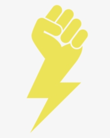 Transparent Fist In The Air Clipart - Symbol For Determination Fist, HD Png Download, Free Download