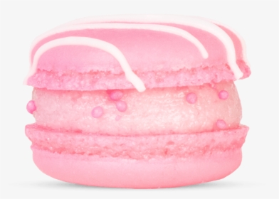 Small Image Of Pink Cotton Candy Bite Size Macaron - Cotton Candy Macaron, HD Png Download, Free Download