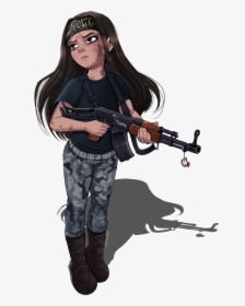 Shadman Drawing Keemstar Daughter Banner - Dafne Keen Shadbase, HD Png Download, Free Download