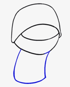 How To Draw Cartoon Ninja - Sketch, HD Png Download, Free Download