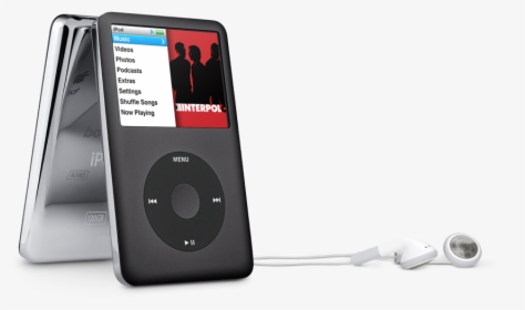 Ipod With Earphones Png, Transparent Png, Free Download