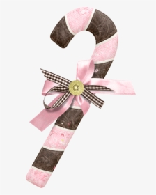 Brown And Pink Candy Cane, HD Png Download, Free Download