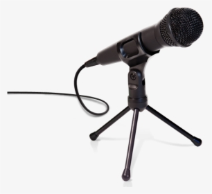 Spotlight On Microphone Clipart - Standing Mic Png, Transparent Png, Free Download
