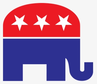 Flags Clipart Latino - Republican Elephant Clip Art, HD Png Download, Free Download
