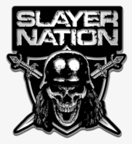 Slayer Nation Cloisonne Pin - Slayer Nation Logo, HD Png Download, Free Download