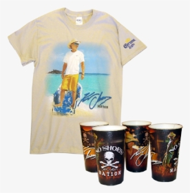 Kenny Chesney Corona Tee Plus Stadium Cup Set Bundle - Pint Glass, HD Png Download, Free Download