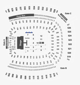 Concert Kenny Chesney Heinz Field Seating Map, HD Png Download, Free Download