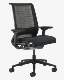 Office Chair Png Free Background - Steelcase Think Office Chair, Transparent Png, Free Download