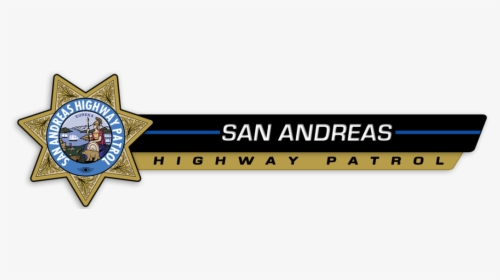 Echo 1a San Andreas Highway Patrol Banner - San Andreas Highway Patrol Banner, HD Png Download, Free Download