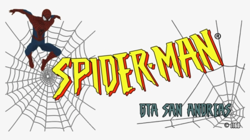 Gta San Andreas - Spider Web Clip Art, HD Png Download, Free Download