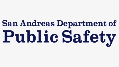San Andreas Department Of Public Safety, HD Png Download, Free Download