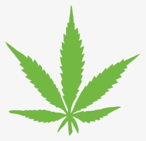 Green Weed Leaf - Marijuana Leaf Clipart Png, Transparent Png, Free Download