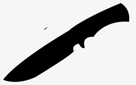 Knife - Knife Silhouette Png, Transparent Png, Free Download