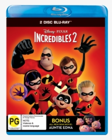 Incredibles 2 Tnz31470 2 Disc Bd 2d - Incredibles 2, HD Png Download, Free Download