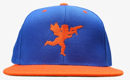 Cupid On Royal/orange Snapback - Baseball Cap, HD Png Download, Free Download