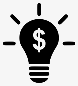 Light Bulb Finance Money - Sign, HD Png Download, Free Download