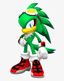 Jet The Hawk From Sonic Videogames - Sonic Heroes Team Babylon, HD Png Download, Free Download