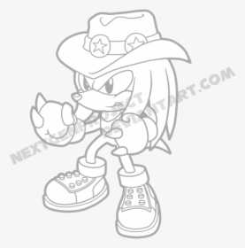Sonic The Hedgehog Knuckles Coloring Pages - Sonic Mania Para Colorear, HD Png Download, Free Download